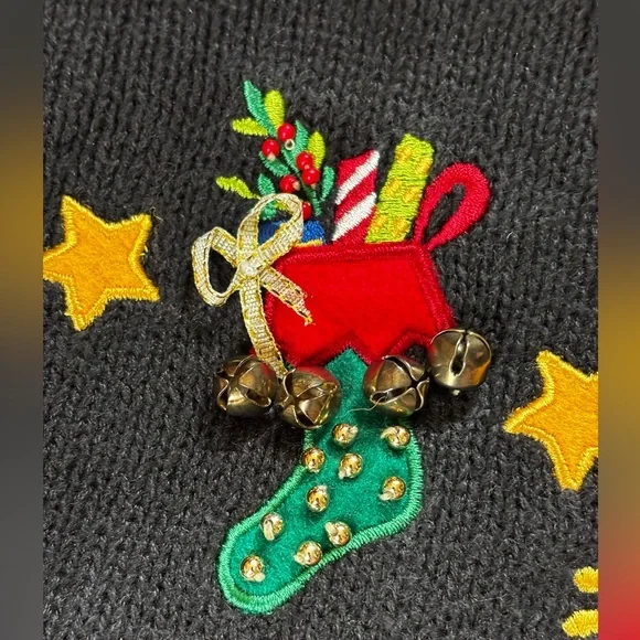 Vintage Christmas Cardigan - Kids 5/6 - Picture 6 of 10